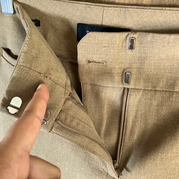 Talbots Womens Pants Brown Signature Petite Career Professional Stretch 12P - Picture 4 of 13